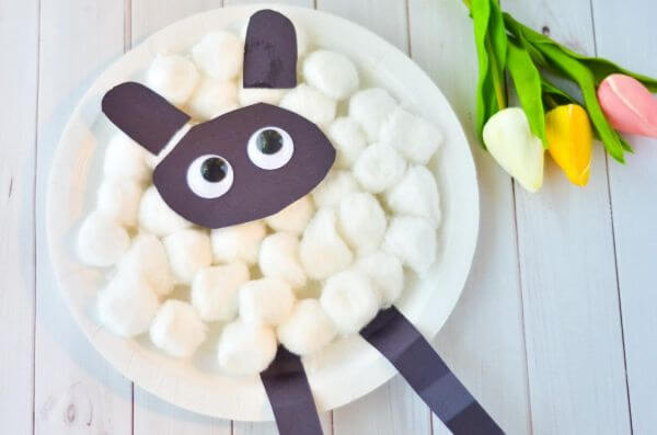 Fun Paper Plate Sheep Easter Craft Activities For Kids