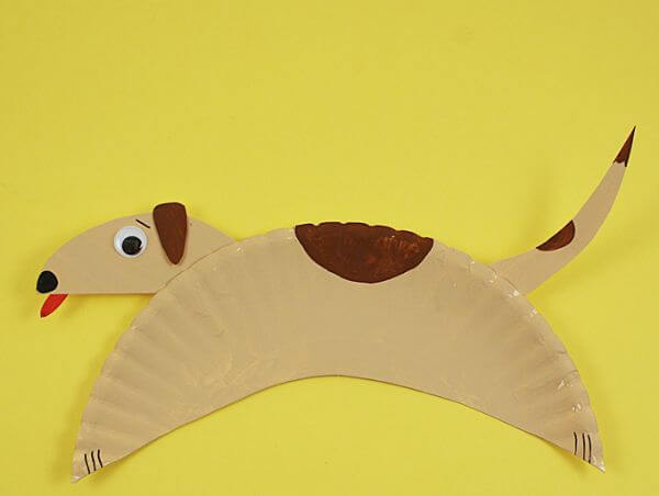 How To Make Cute Paper Plate Puppy Dog Craft