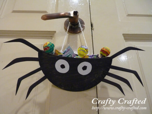 How To Make Paper Plate Spider For Kids