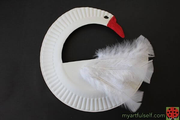How To Make Paper Plate Swan For kids
