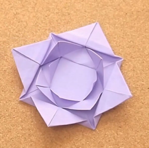 How To Make Water Lily Flower Origami With Kids