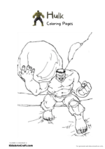 Hulk Coloring Pages For Kids – Free Printables - Kids Art &amp; Craft
