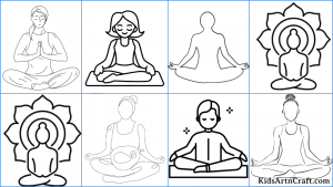 Meditation Coloring Pages For Kids – Free Printables - Kids Art &amp; Craft