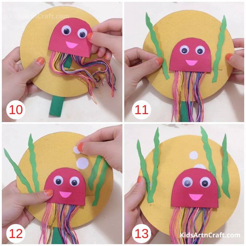 DIY How to Make Octopus from Paper Art and Craft for Kids-Step by Step Tutorial