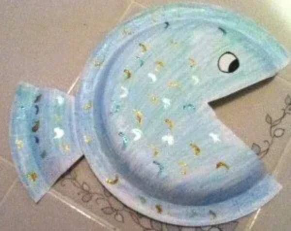 Paper Plate Fish Craft Project