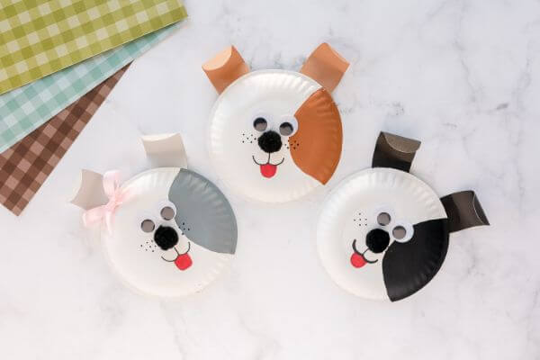 Simple Paper Plate Dog Craft Tutorial For Kids