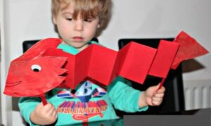 Dragon Paper Plate Crafts for Kids - Kids Art & Craft