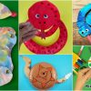 Snake Paper Plate Crafts For Kids