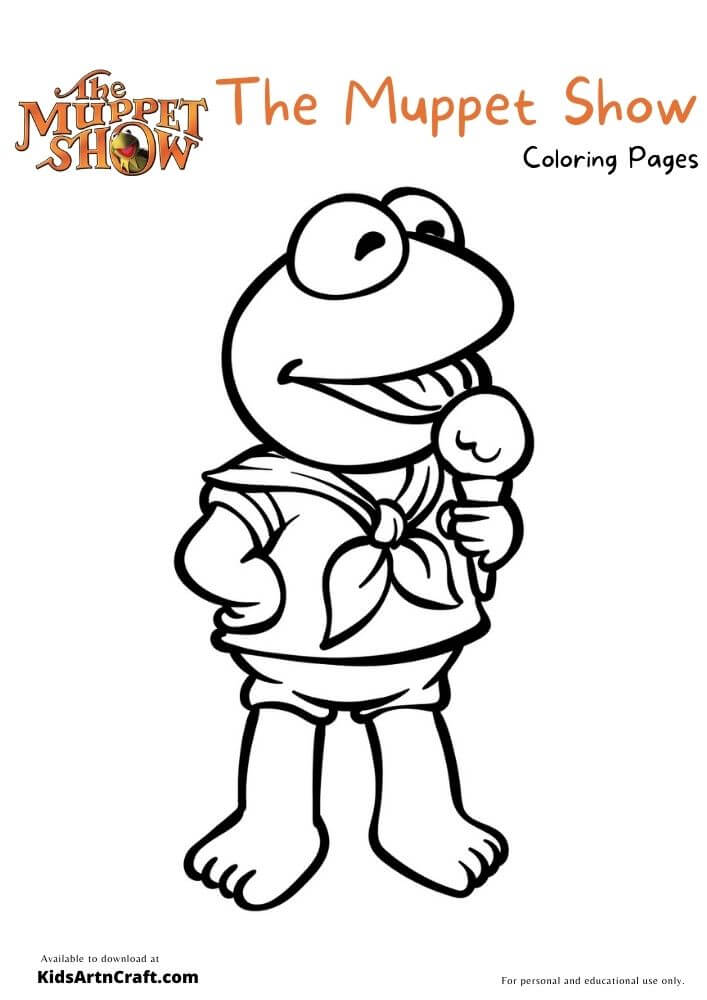 The Muppet Show Coloring Pages For Kids – Free Printables