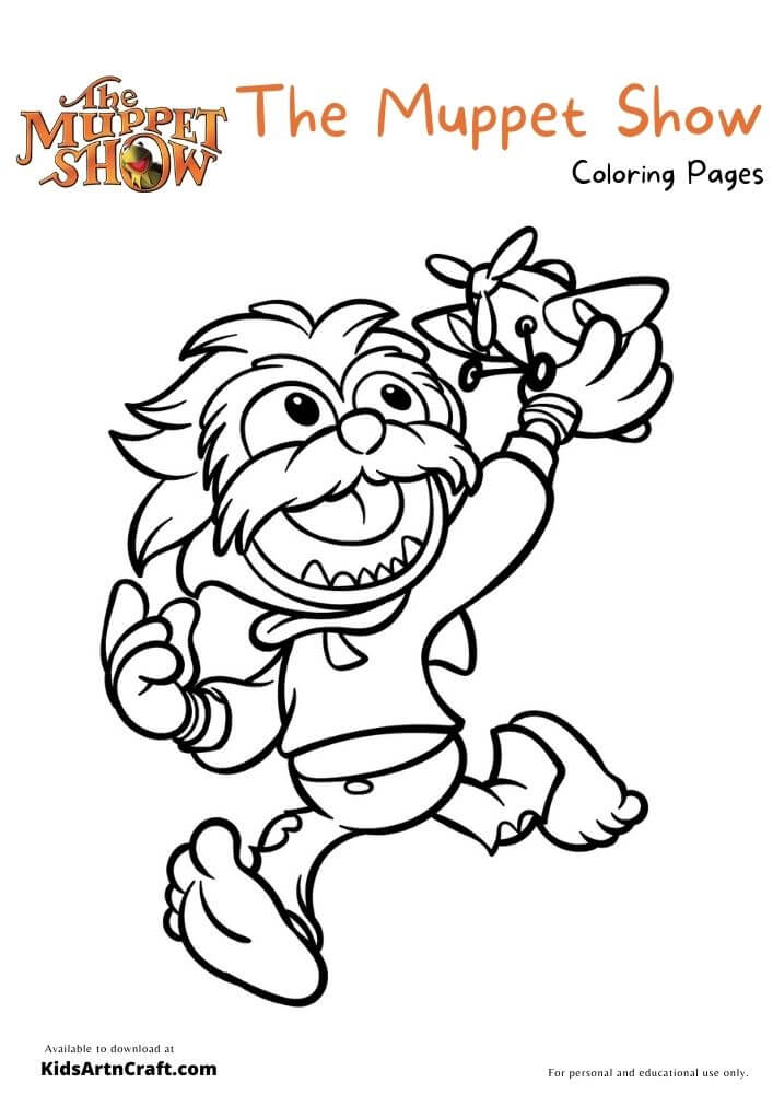The Muppet Show Coloring Pages For Kids – Free Printables