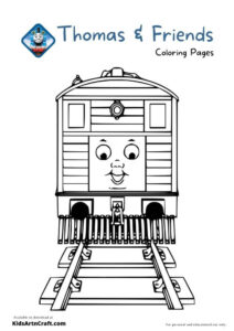 Thomas &amp; Friends Coloring Pages For Kids – Free Printables - Kids Art ...