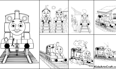 Thomas & Friends Coloring Pages For Kids – Free Printables