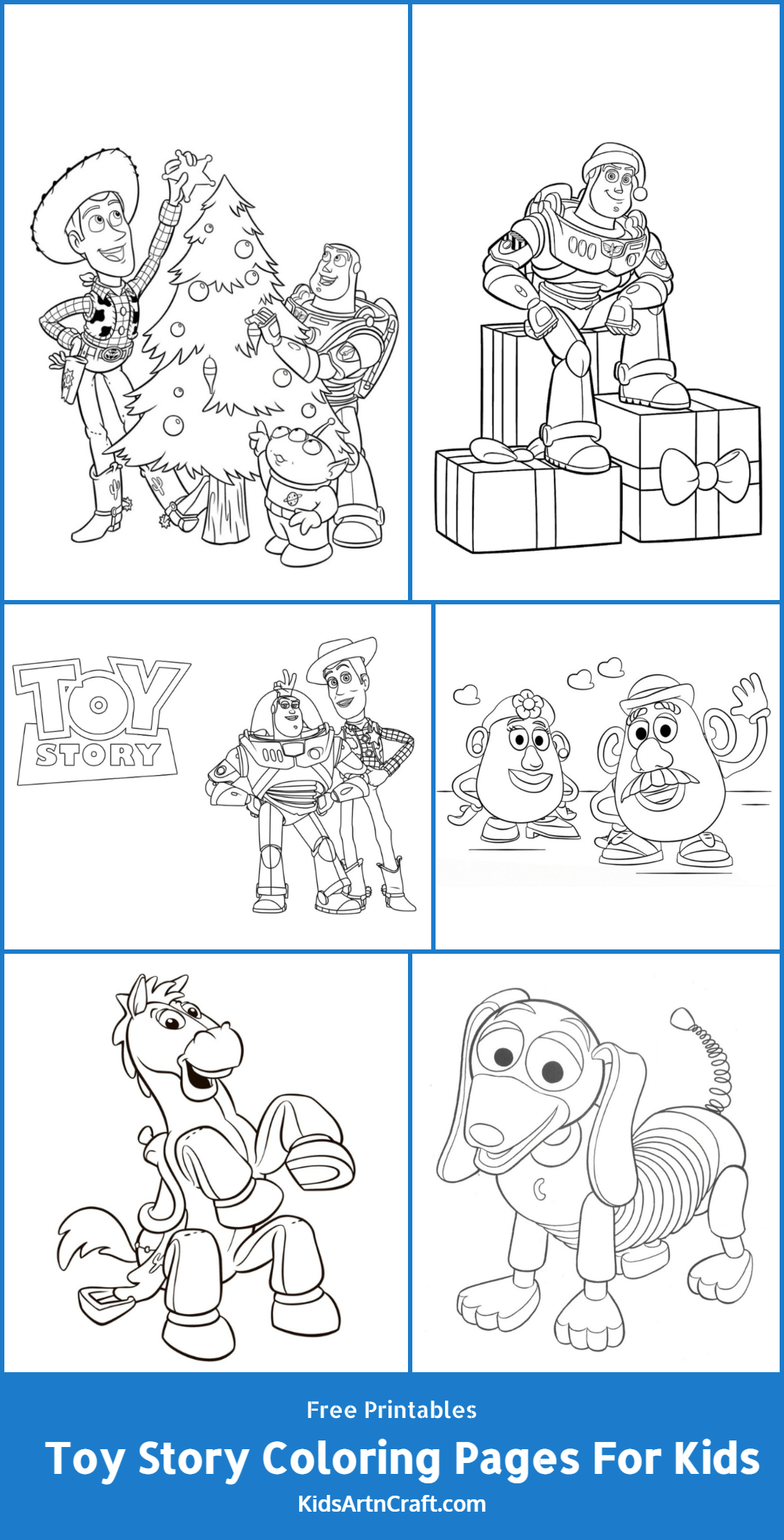 Toy Story Coloring Pages For Kids – Free Printables