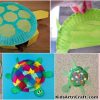 Turtle Paper Plate Crafts for Kids