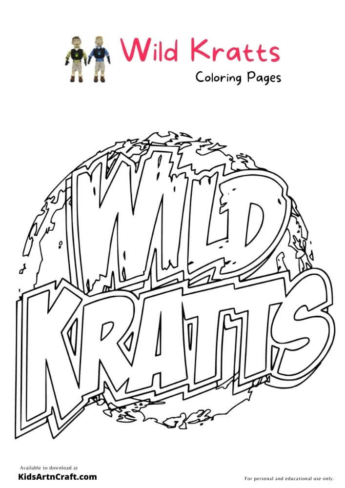 Wild Kratts Coloring Pages For Kids – Free Printables