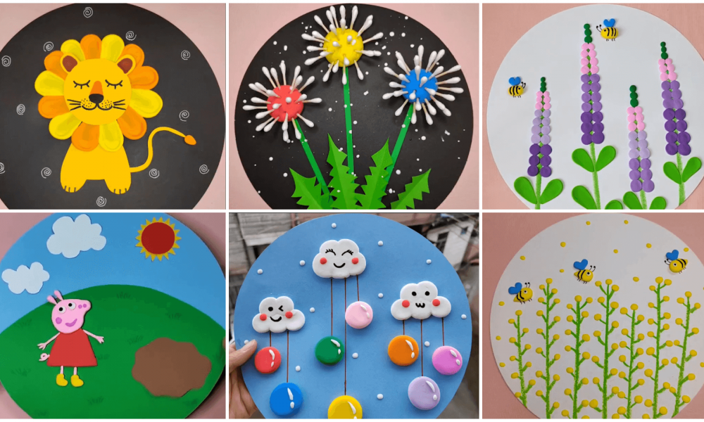 Beautiful Clay Crafts For Kids