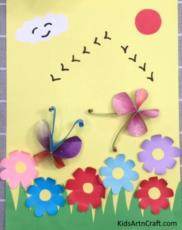 Butterfly Paper Handcraft For Kids