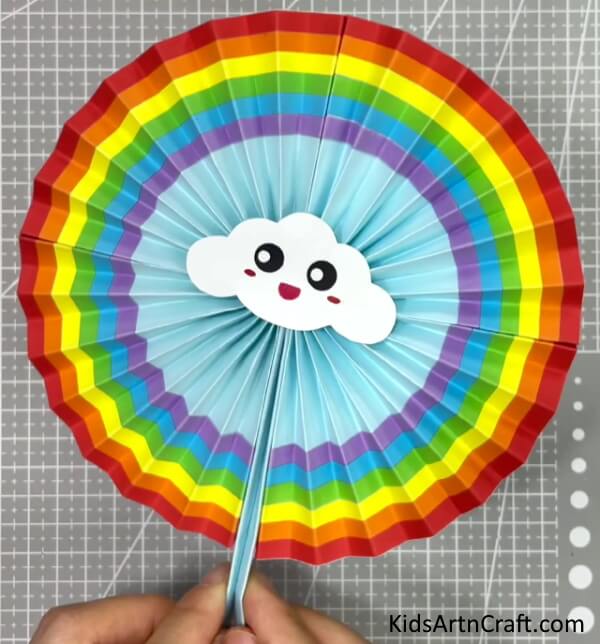  Cloud Rainbow Girly Paper Craft Easy To Make Recycled Craft For Kids 