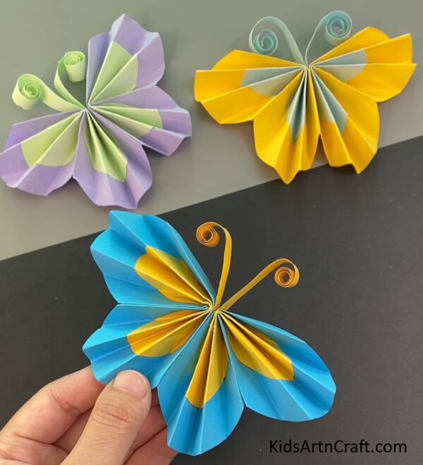 Easy Paper Butterfly Origami Craft
