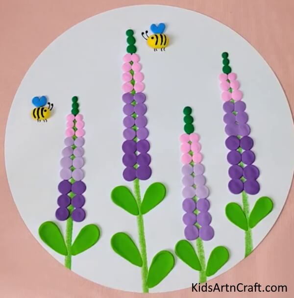 beautiful-clay-crafts-for-kids French lavender seeds