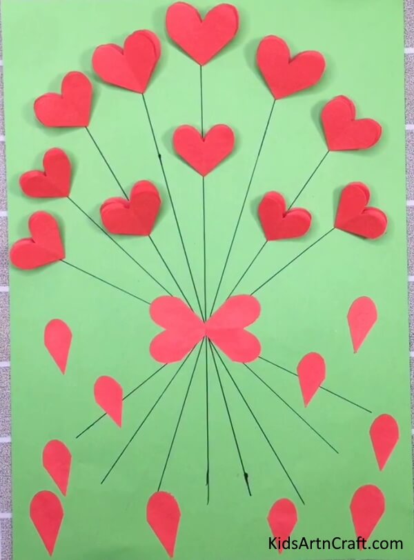 Heart Paper Crafts For Preschoolers