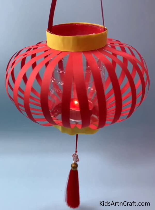 Paper Red Lantern Craft