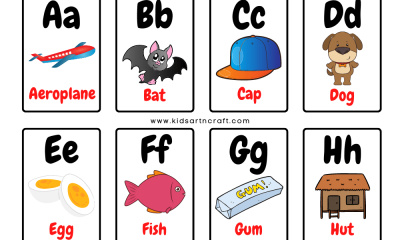 A to Z Alphabet Flashcards Featured Image