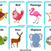 Animals Flashcards For Preschooler Featured Image