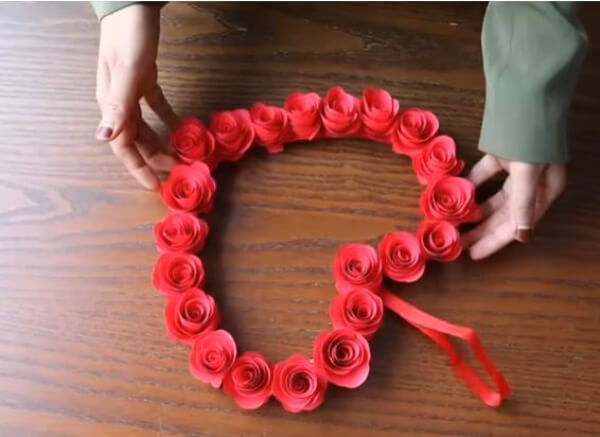 Awesome Homemade Heart Paper Craft For Wall Hanging