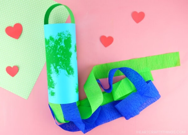 Beautiful Windstock Crepe Paper Craft Tutorial For Earth Day