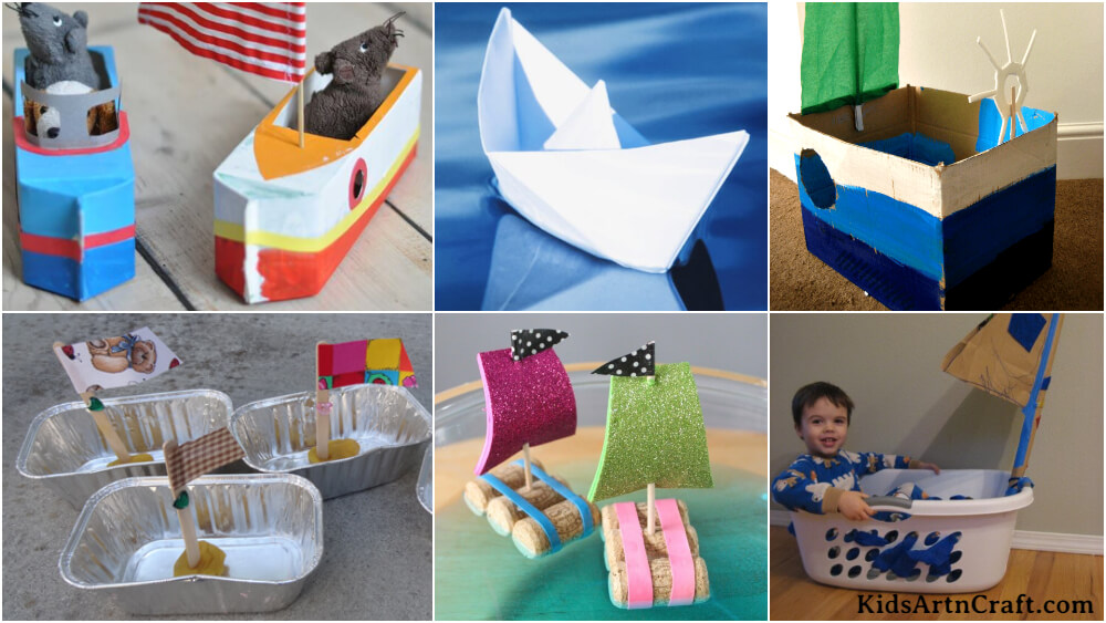 Diy Boat Toys To Make At Home - Kids Art & Craft