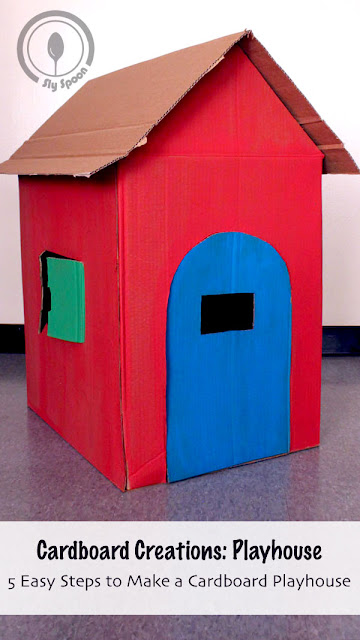 Cardboard Creations – Easy DIY Playhouse For Kids Easy DIY Toys To Make At Home 