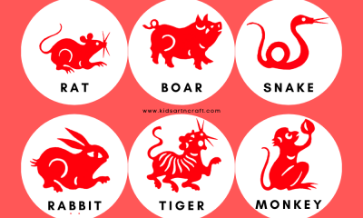 Chinese Zodiac Sign Flashcards For Preschoolers Featured Image
