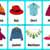 Clothes Flashcards For Kindergarten Featured Image
