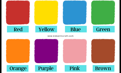 Colours Flashcards For Toddlers Featured Image