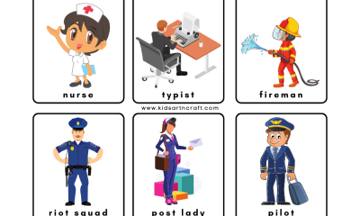 Community Helpers Flash Cards Featured Image