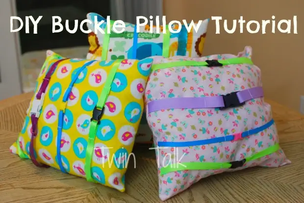 DIY BUCKLE PILLOW TUTORIAL- Step By Step