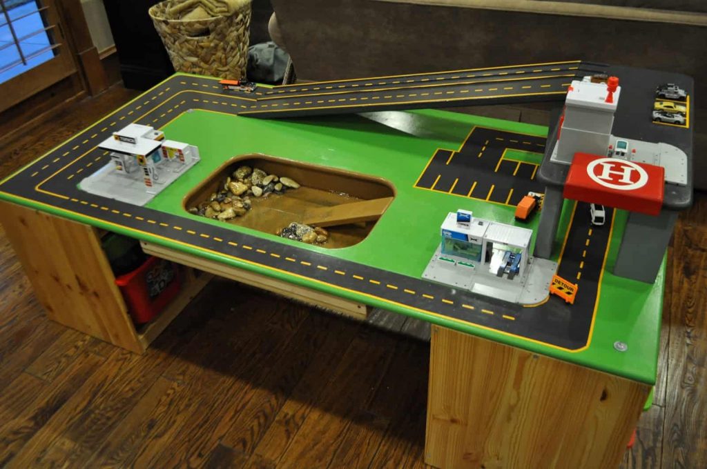 DIY Build A Car Racing Ramp On Wooden Table For Kids DIY Car Toys To Make At Home 