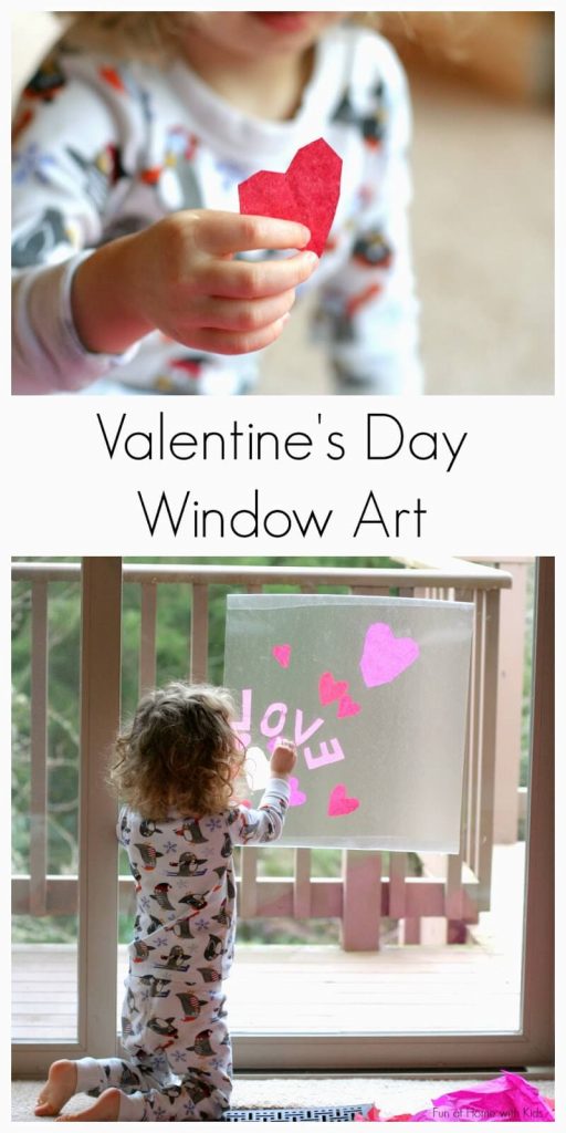DIY Crafts Window Art With Use Of Contact Paper For Kids