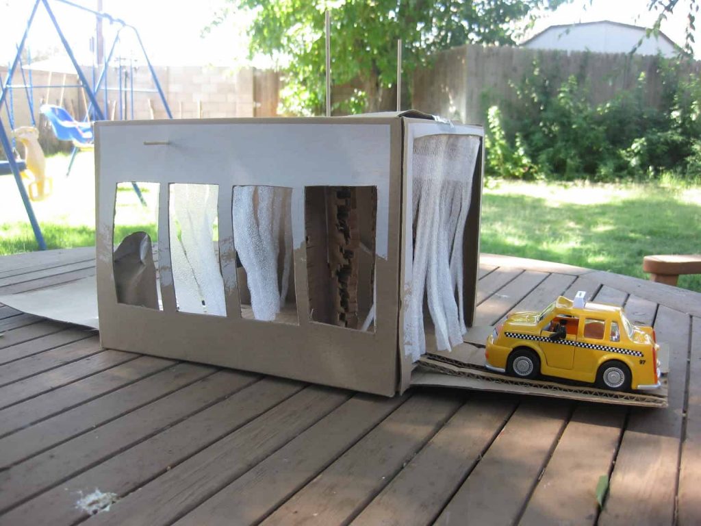 DIY Easy To Make A Car Washing Center For Kids