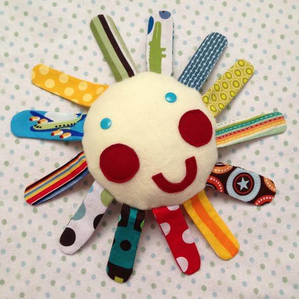 DIY Easy To Make A Sun Toy Sewing Pattern Tutorial- Step By Step DIY Felt Toys To Make At Home