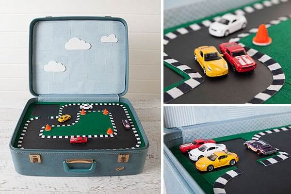 DIY Easy To Make A Toy Car Suitcase For Babies DIY Car Toys to Make at Home