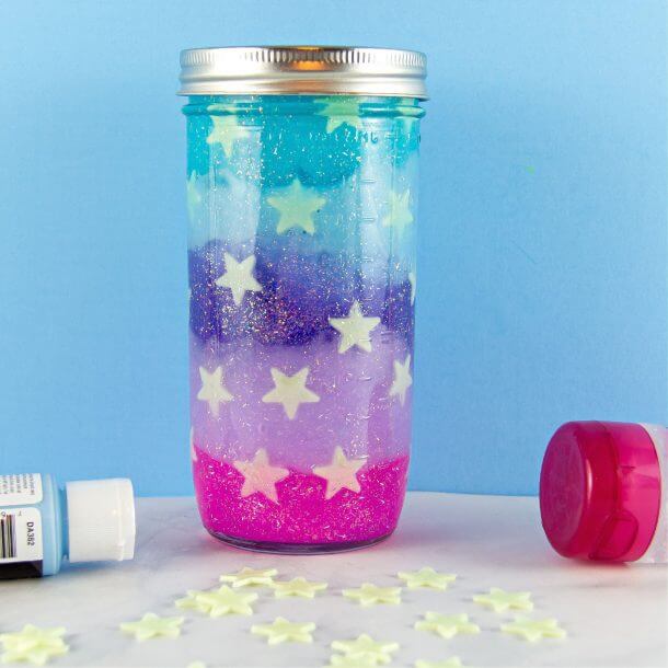 DIY Easy To Make Glow In The Dark Bedtime Bottle For Kids
