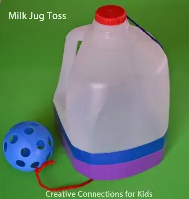 DIY Milk Jug Toss For Kids