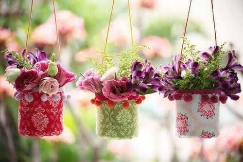DIY Plastic Bottle Hanging Planters Flower Vase For Kids DIY Plastic Bottle Planter Ideas