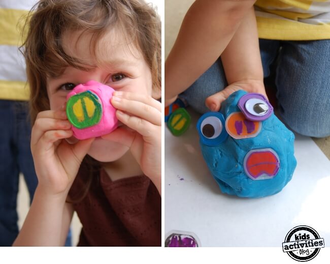 DIY Play Dough Toys For Preschoolers