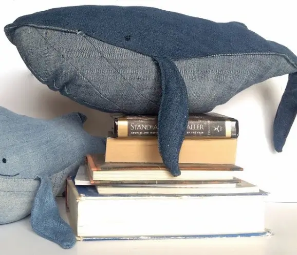 DIY Plush Toys Humpback whale For Kids DIY Stuffed Toys For Kids