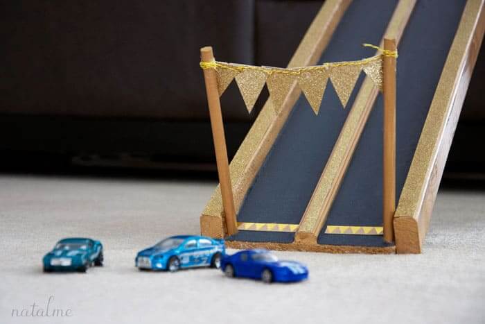 DIY Simple Car Race Ramp For Kids