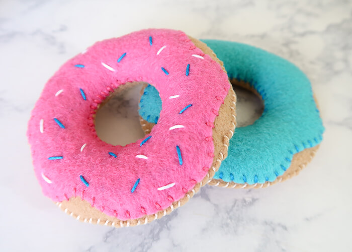 DIY Simple To Make A Donuts Felt Food Tutorial Step By Step DIY Felt Toys To Make At Home 