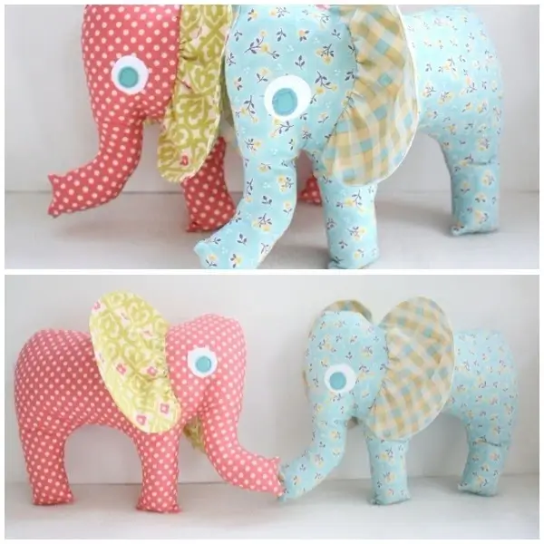 DIY Simple To Make A Elephant softies For Kids DIY Stuffed Toys For Kids